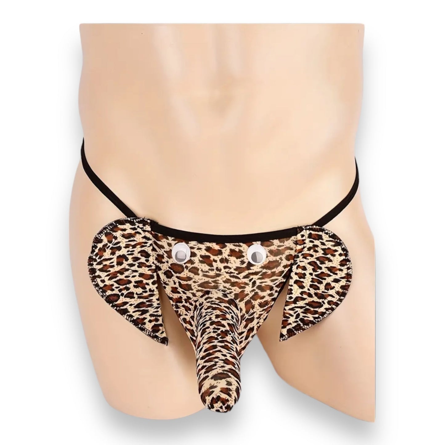 Elephant Men's Briefs in Panther Print - One Size