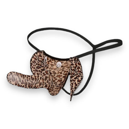 Elephant Men's Briefs in Panther Print - One Size
