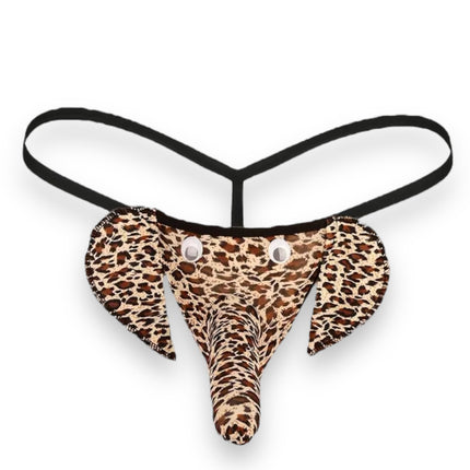 Elephant Men's Briefs in Panther Print - One Size