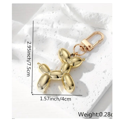 Sleutelhanger Ballonhondje in 9 Kleuren