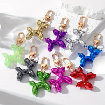 Sleutelhanger Ballonhondje in 9 Kleuren