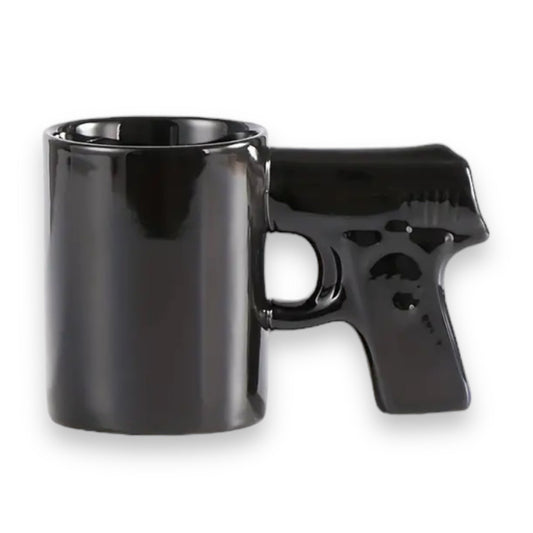 Coffee Mug 'Black Pistol' - The Ultimate Statement in your Coffee Break 