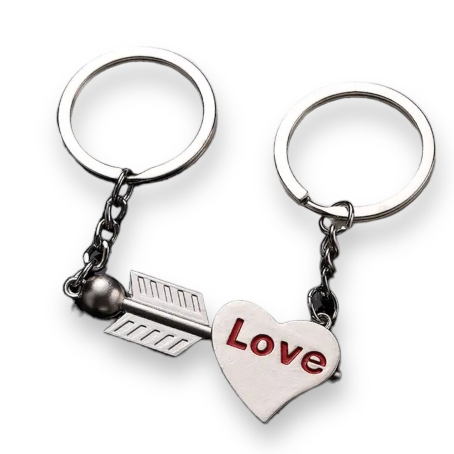 Keychain 'Heart with Arrow' for Eternal Togetherness 