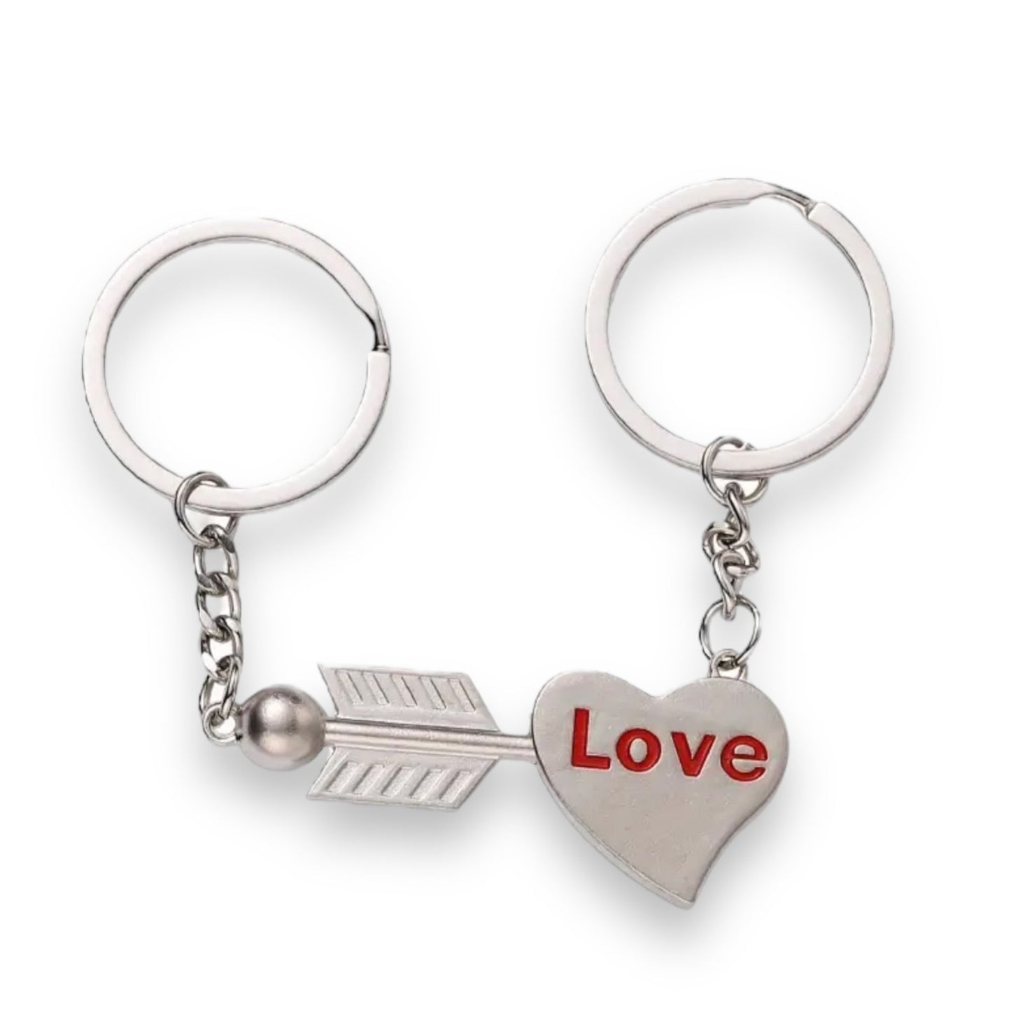 Keychain 'Heart with Arrow' for Eternal Togetherness 