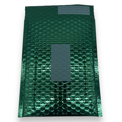 Bubbelenvelop Metallic Groen 20 x 26 cm