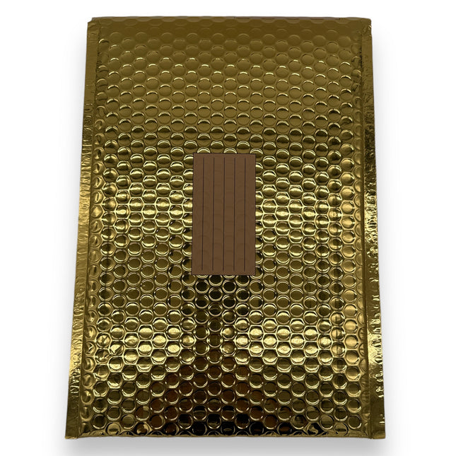 Bubbeltjesplastic Enveloppen Metallic 3 Kleuren 33x23cm