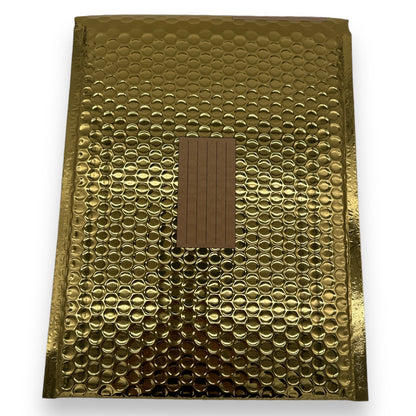 Bubble Wrap Envelopes Metallic 33x26cm Gold