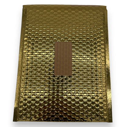 Bubbeltjesplastic Enveloppen Metallic 33x26cm Goud