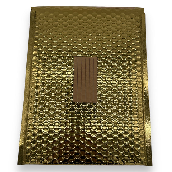 Bubbelenvelop Metallic Goud 33 x 26 cm
