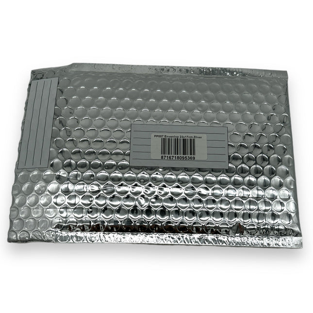 Bubbeltjesplastic Enveloppen Metallic 3 Kleuren 22X17cm 1 Stuk