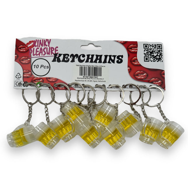 Sleutelhanger Bierglas