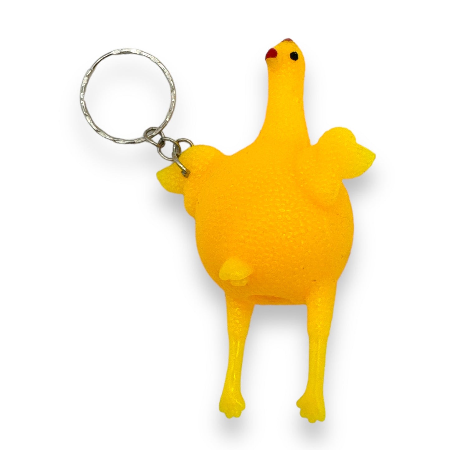 Chicken Madness Keychain - Funny Egg-Laying Chicken 