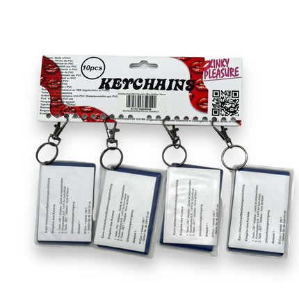 Keychain Calculator Blue 
