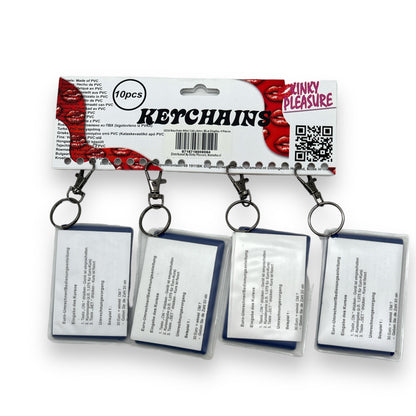 Keychain Calculator Blue 