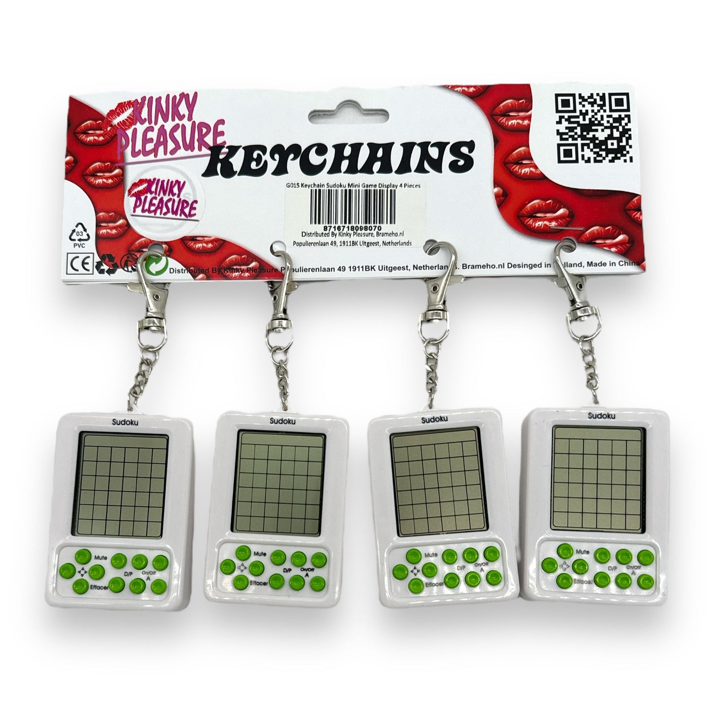 Keychain Sudoku Mini Game Boy