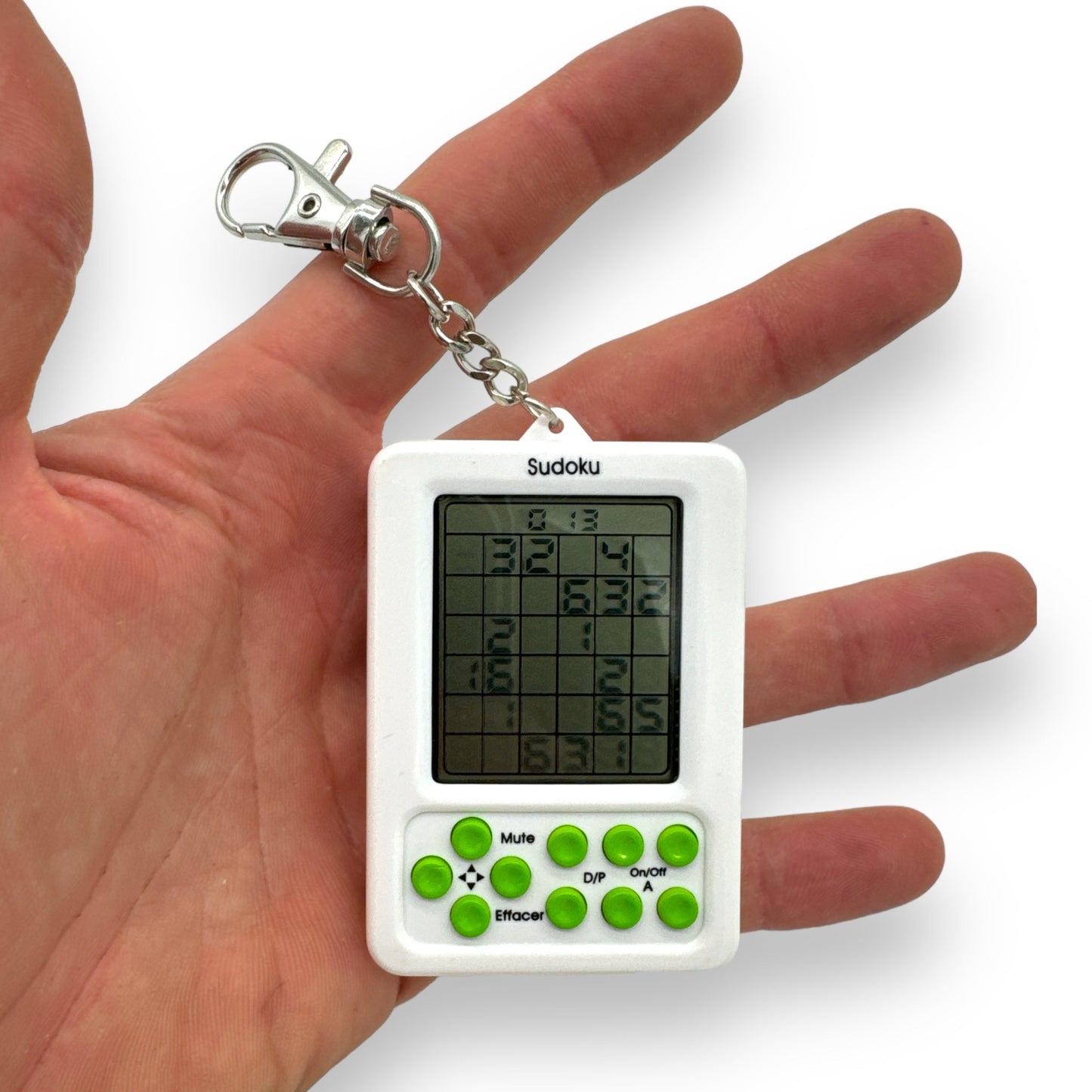 Keychain Sudoku Mini Game Boy
