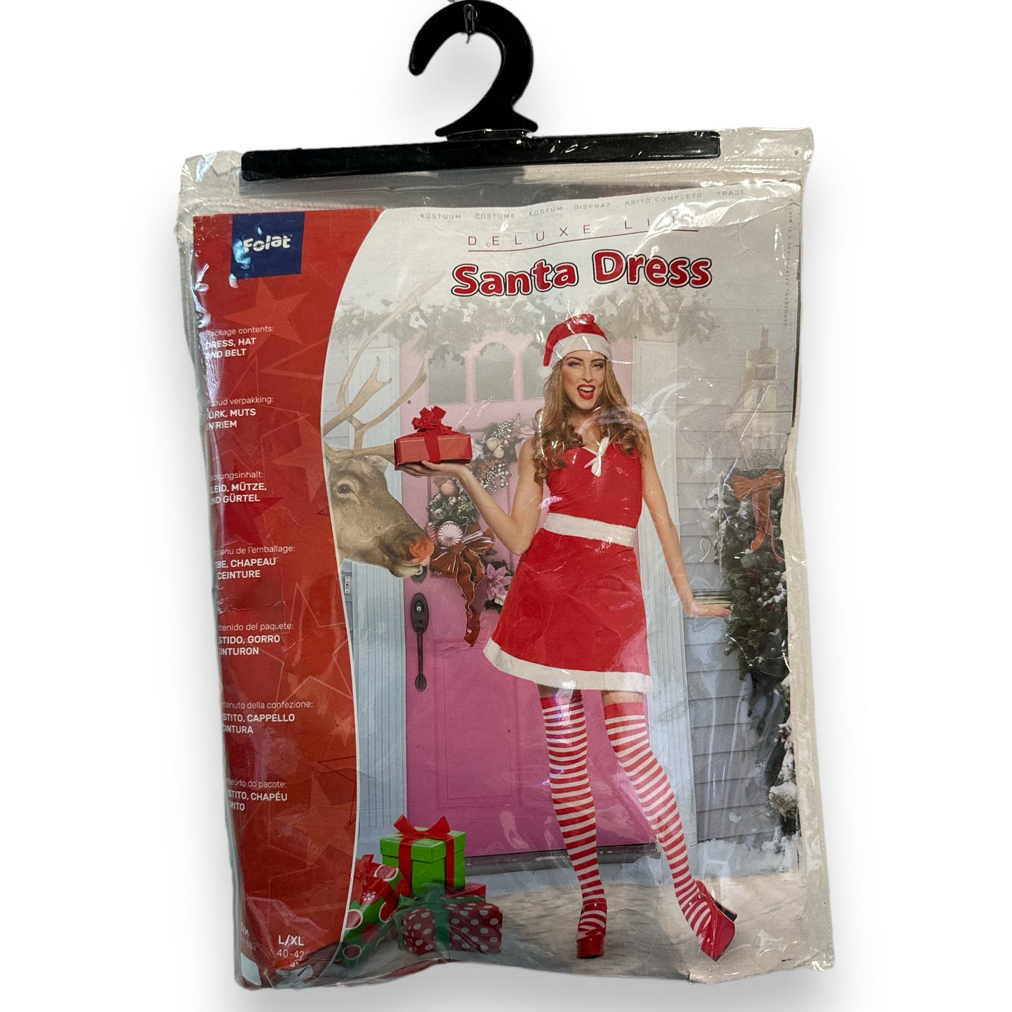 Deluxe Santa Dress - Vier Kerst in Stijl met deze Feestelijke Jurkjes