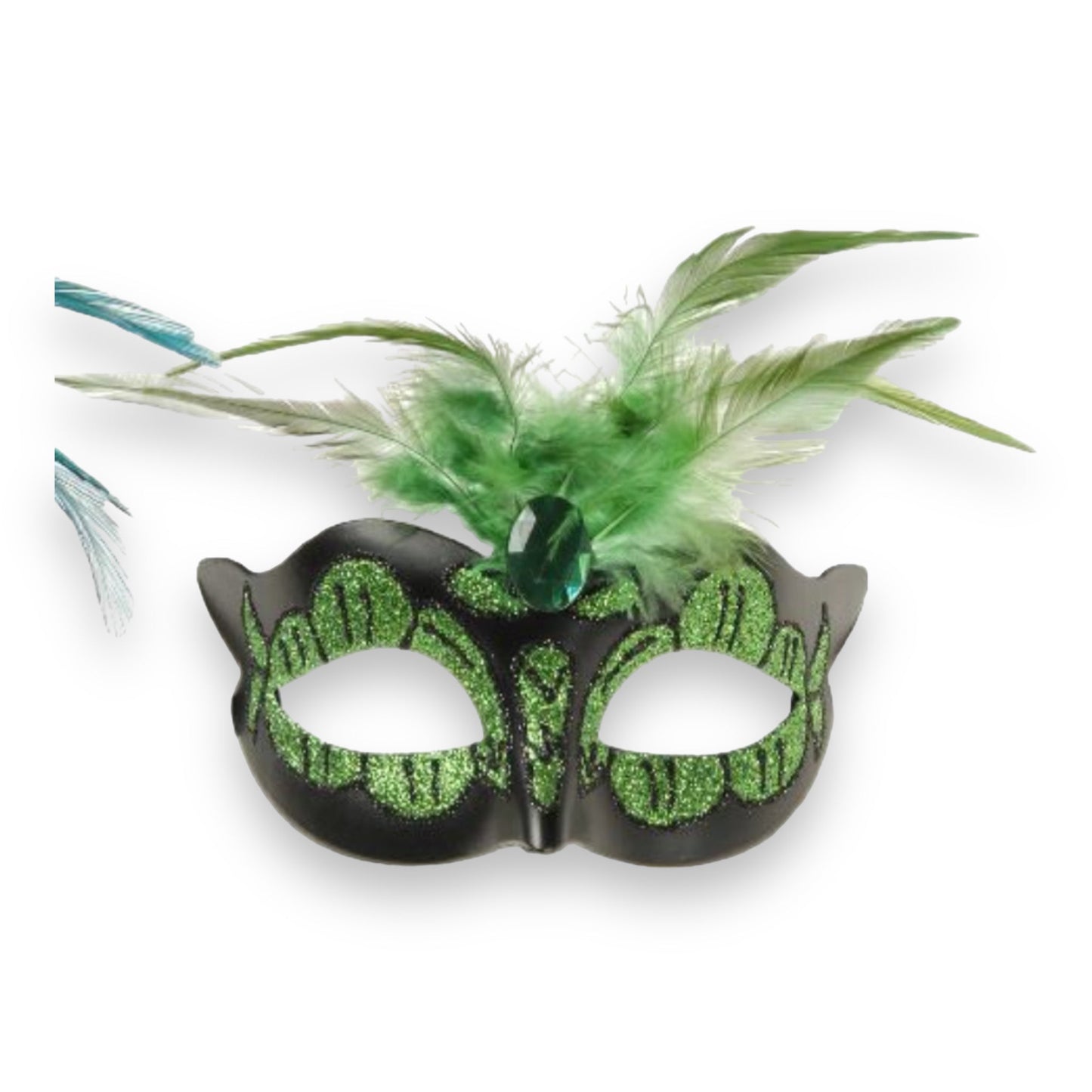 Power Escorts - BR248 - Luxury Venetian Love Mask With Diamond - 6 Colours