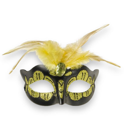 Power Escorts  - BR248 - Luxury Venetian Love Mask With Diamond - 6 Colours