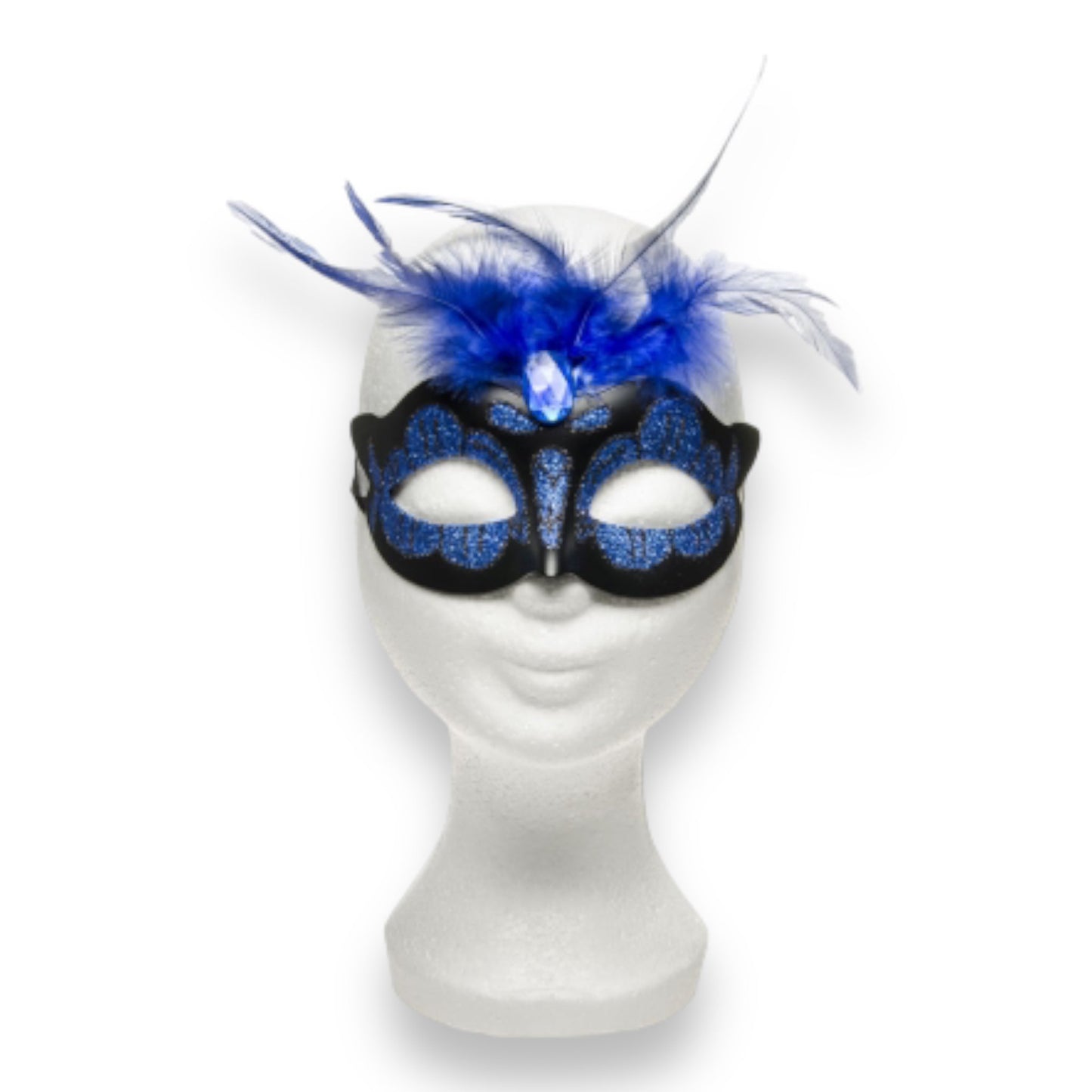 Power Escorts  - BR248 - Luxury Venetian Love Mask With Diamond - 6 Colours