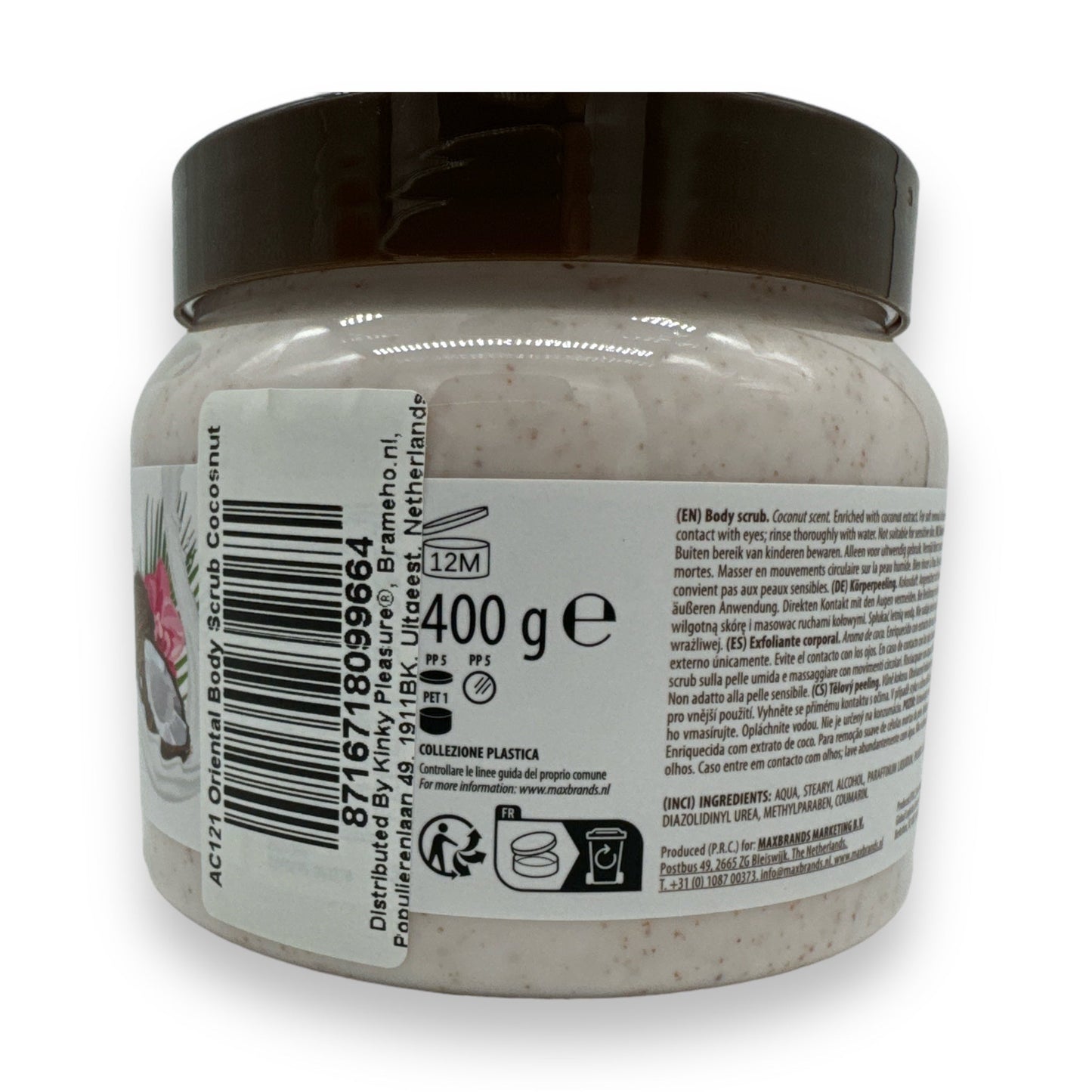 Oriental Body Scrub Coconut - 400 Grams