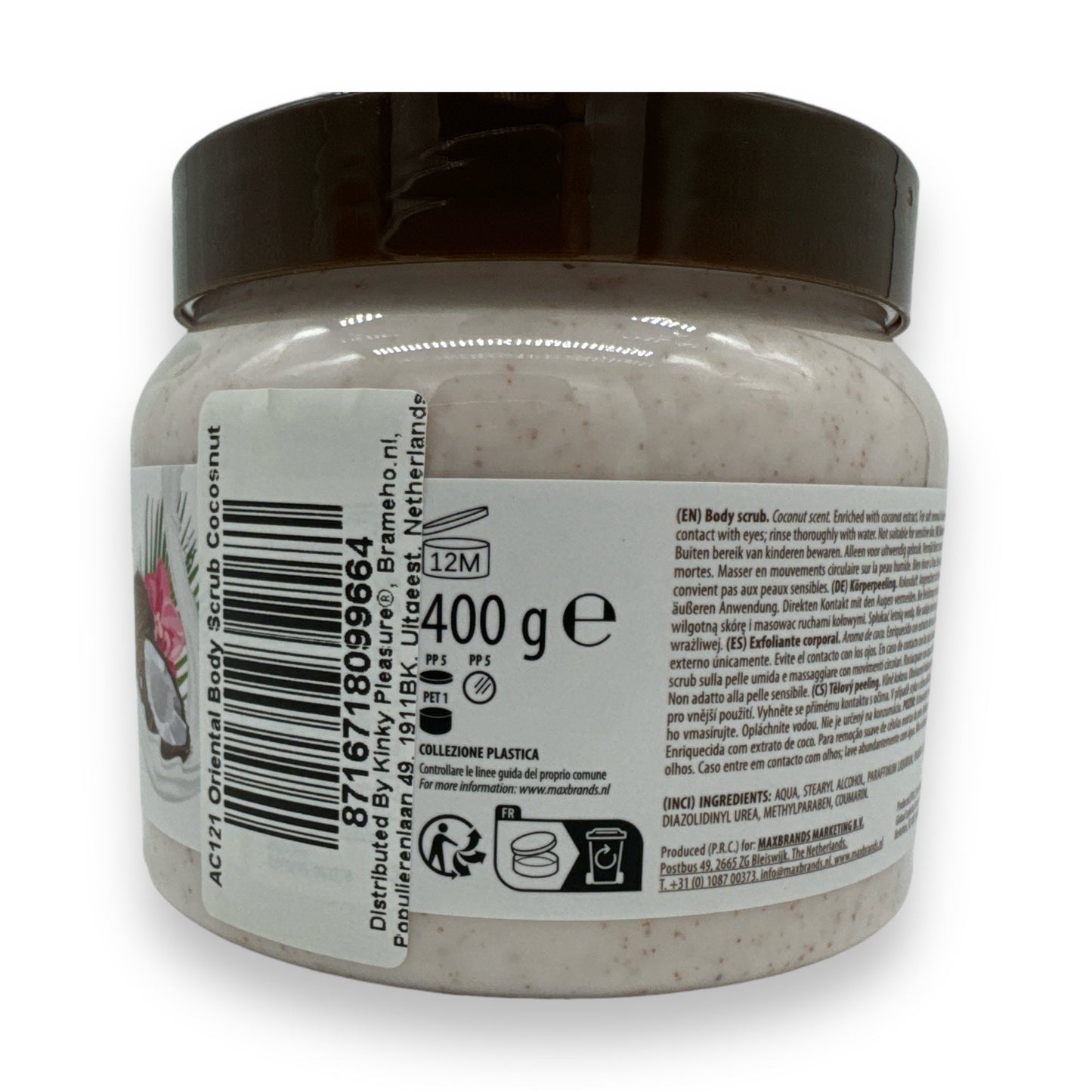 Oriental Body Scrub Coconut - 400 Gram