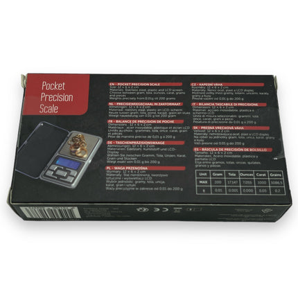 Mini Pocket Precision Scale - Measure with Accuracy and Convenience 