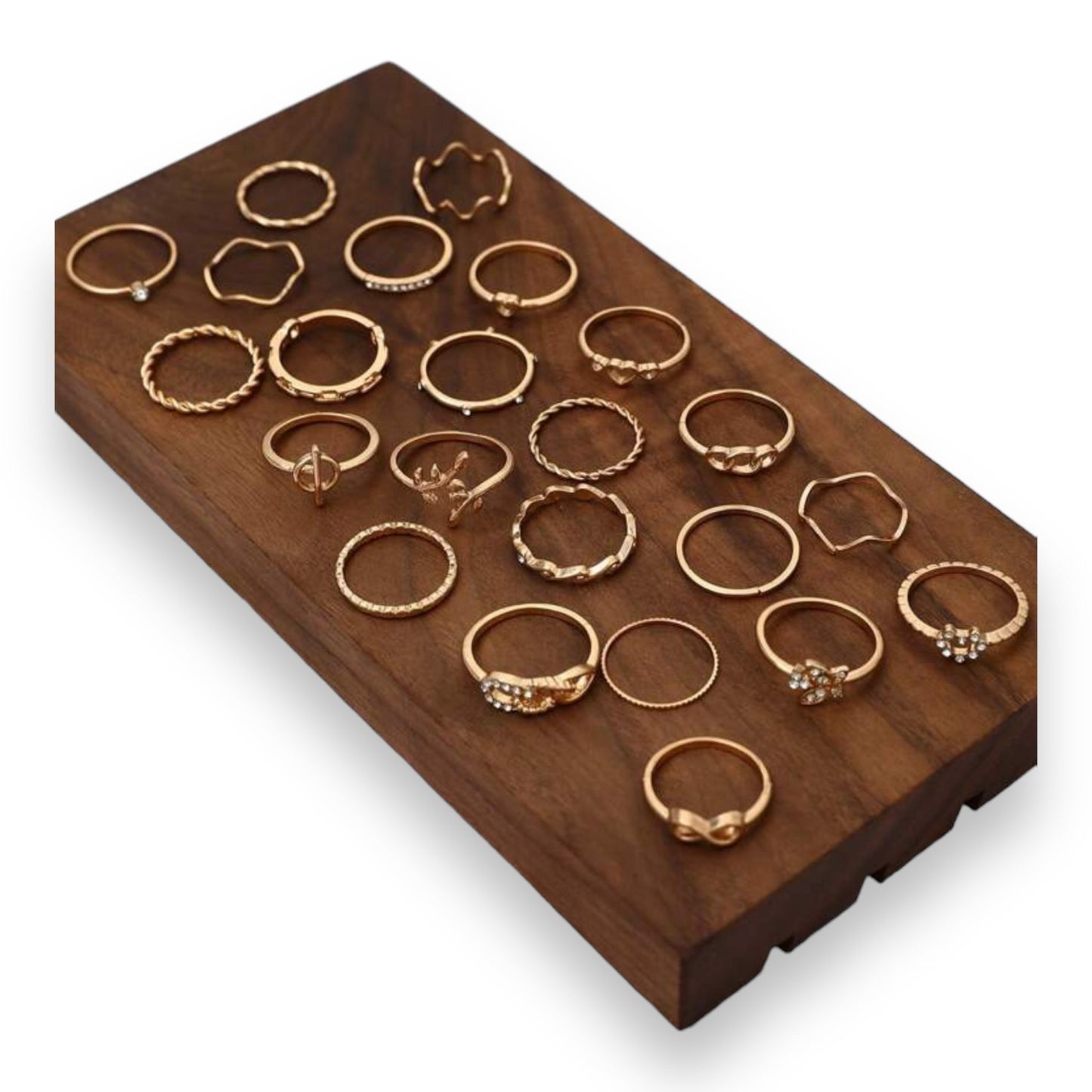 Boho-Chic Rings Set of 23 Pieces Available in Gold &amp; Silver 