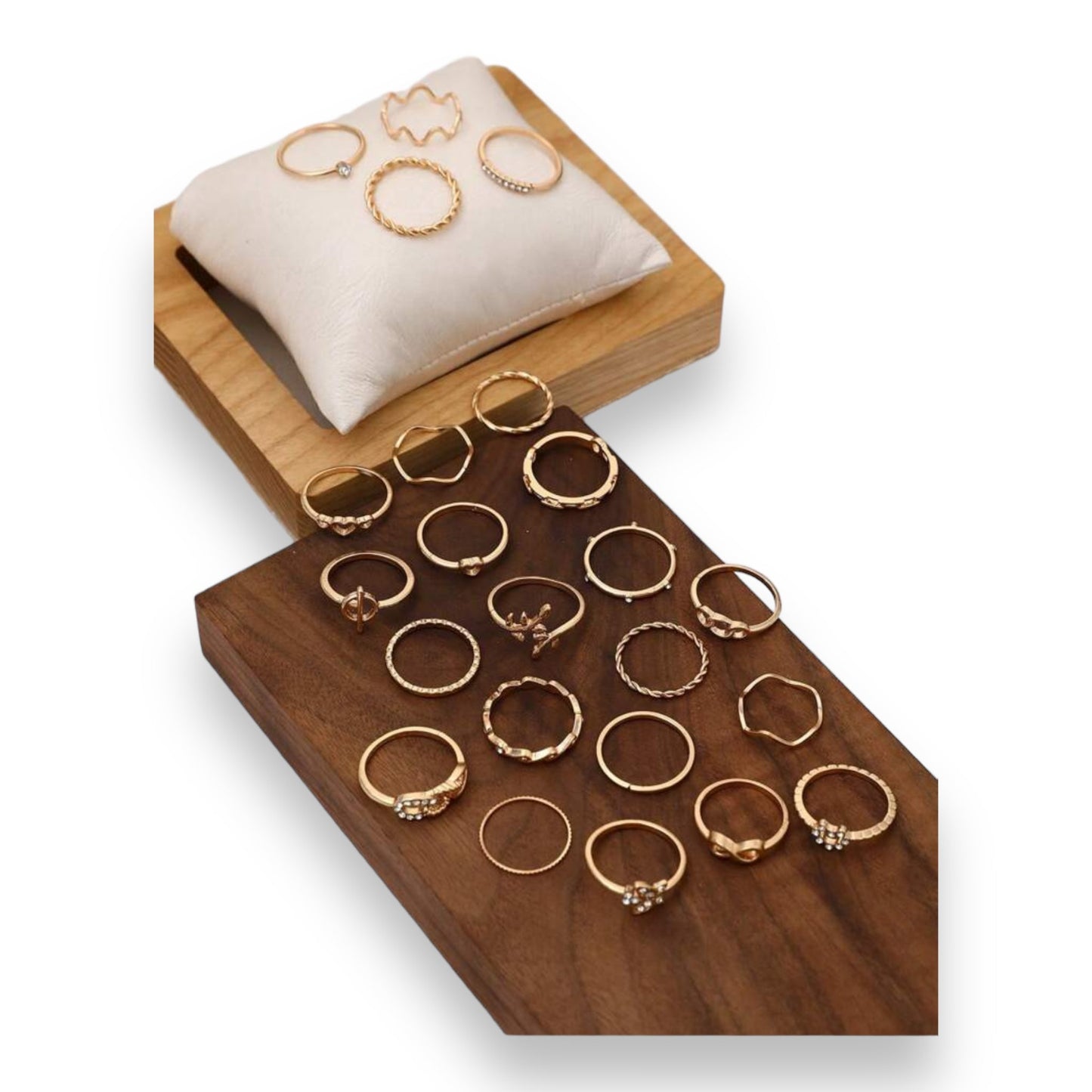 Boho-Chic Rings Set of 23 Pieces Available in Gold &amp; Silver 