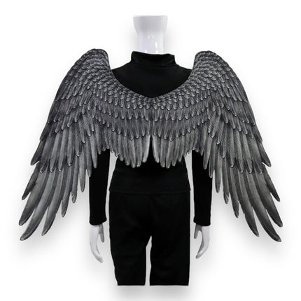 Angel Wings 105cm In Black And White 