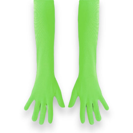 Long Gloves - Soft - 6 Colors - 1 Pair