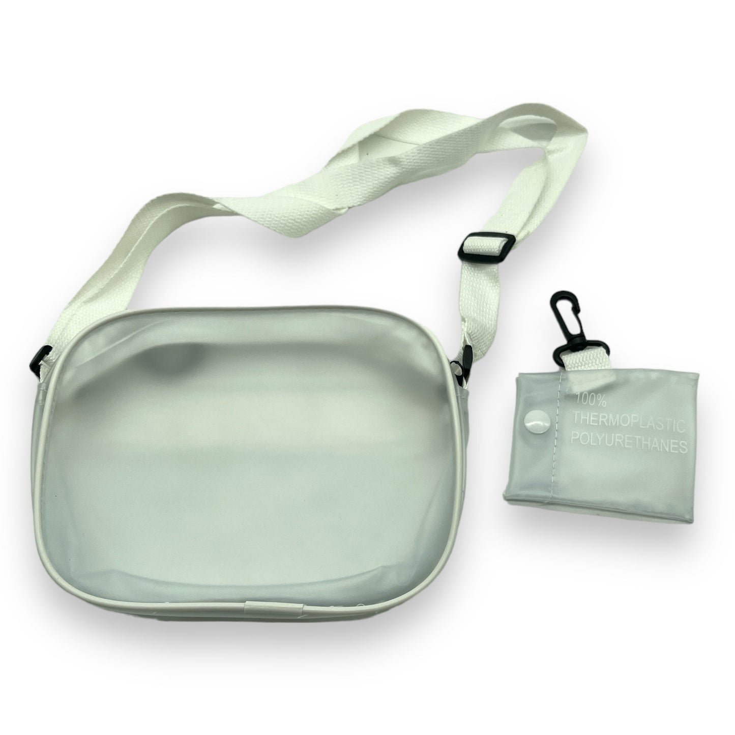 Small Clear Festival Bag - Stay Stylishly Organized at Any Event