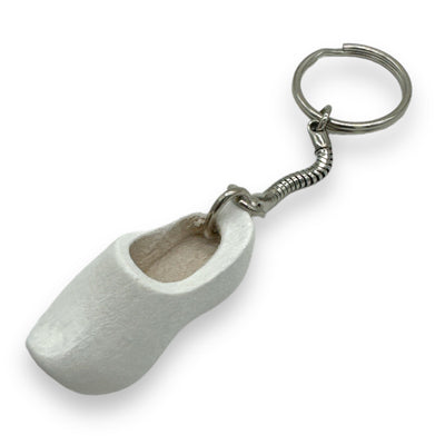 Sleutelhanger Hollandse Klomp Wit