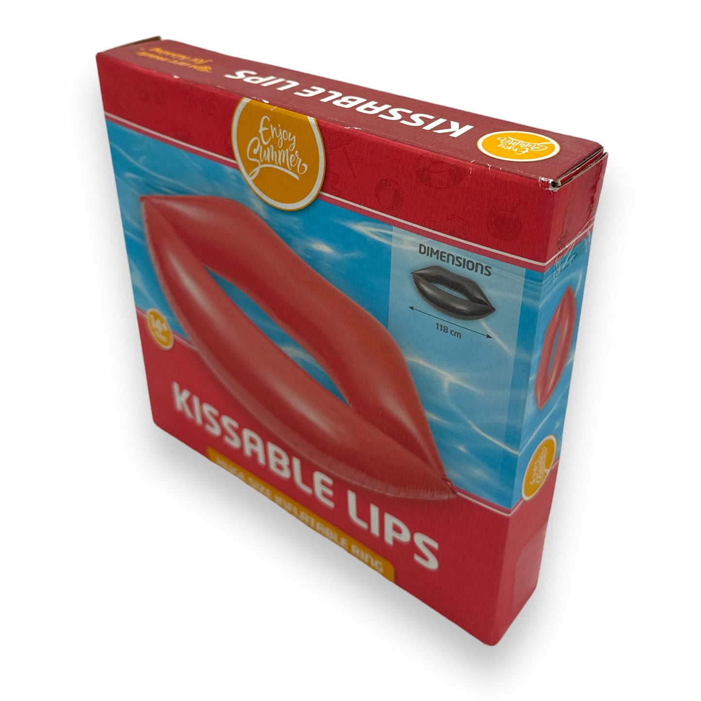 Opblaasbare Mega Lippen - 108cm