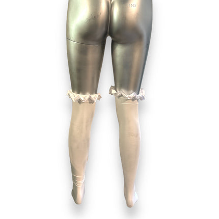 Verleidelijke Witte Stockings - Verkrijgbaar in 2 Maten