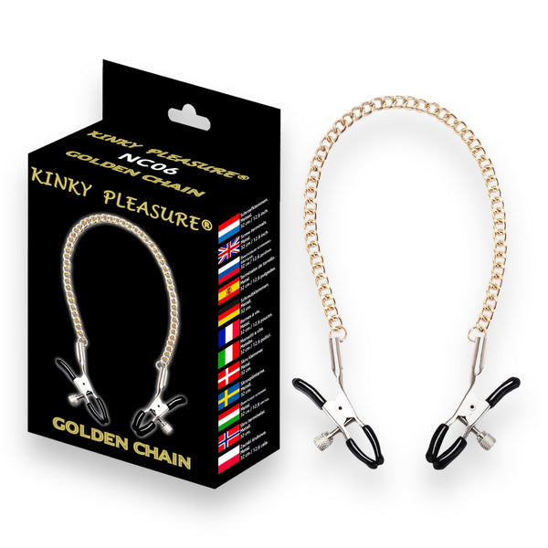 Tepelklemmen Golden Chain - Zware Versie