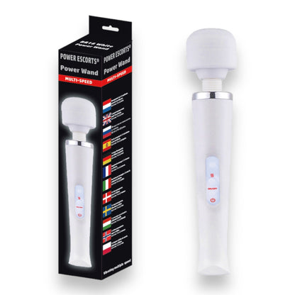 Power Escorts - BR16 - Power Wand Massager - 12-Speed - WIRELESS - 4 Colours