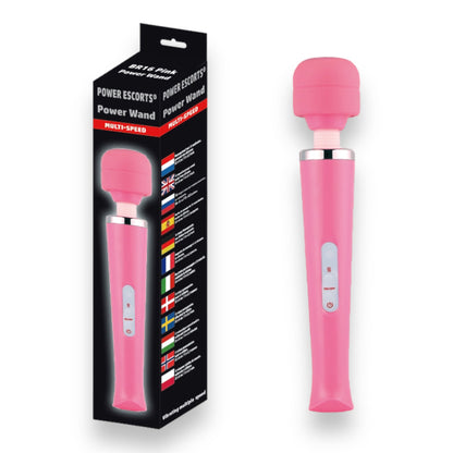 Power Escorts - BR16 - Power Wand Massager - 12-Speed - WIRELESS - 4 Colours