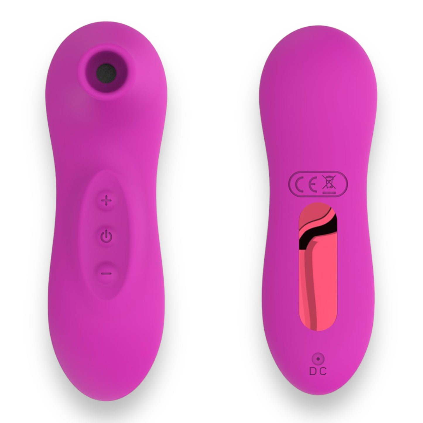 Power Escorts - BR160 - Oral Queen Air Sucker- Waterproof - Oral Sucker - Clitoral Stimulator/Massager - 10 Modes - 3 Colors