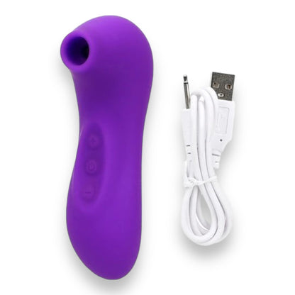 Power Escorts - BR160 - Oral Queen Air Sucker- Waterproof - Oral Sucker - Clitoral Stimulator/Massager - 10 Modes - 3 Colors