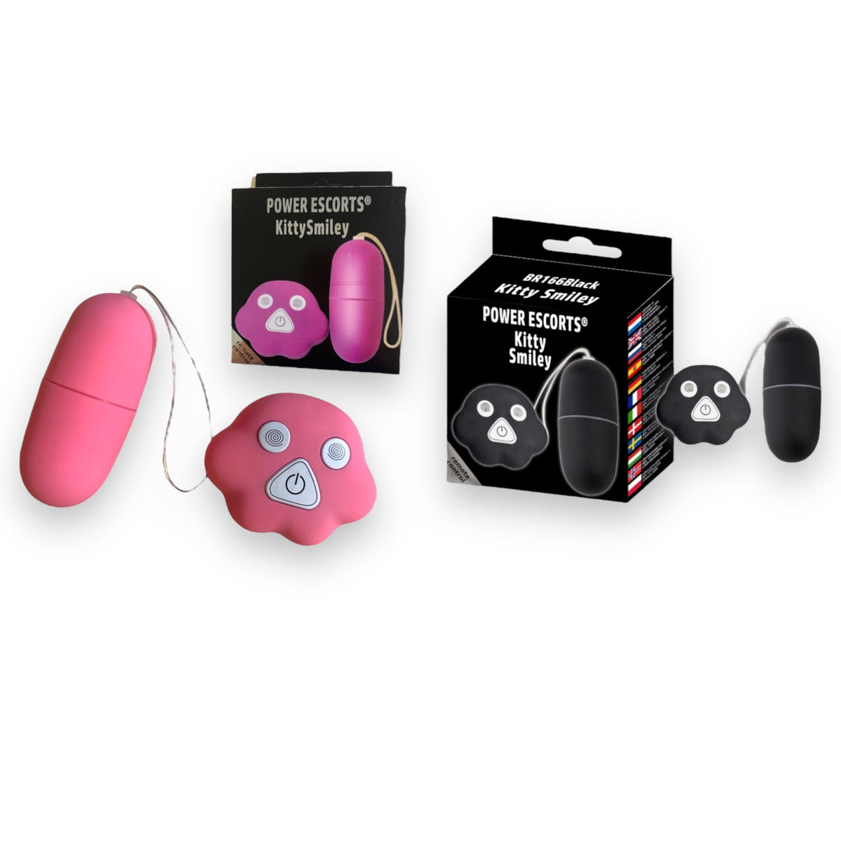 Kitty Smiley Vibrerend Eitje met Afstandsbediening