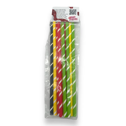 Papieren Milkshake Rietjes - 230x8mm - 10-Pack