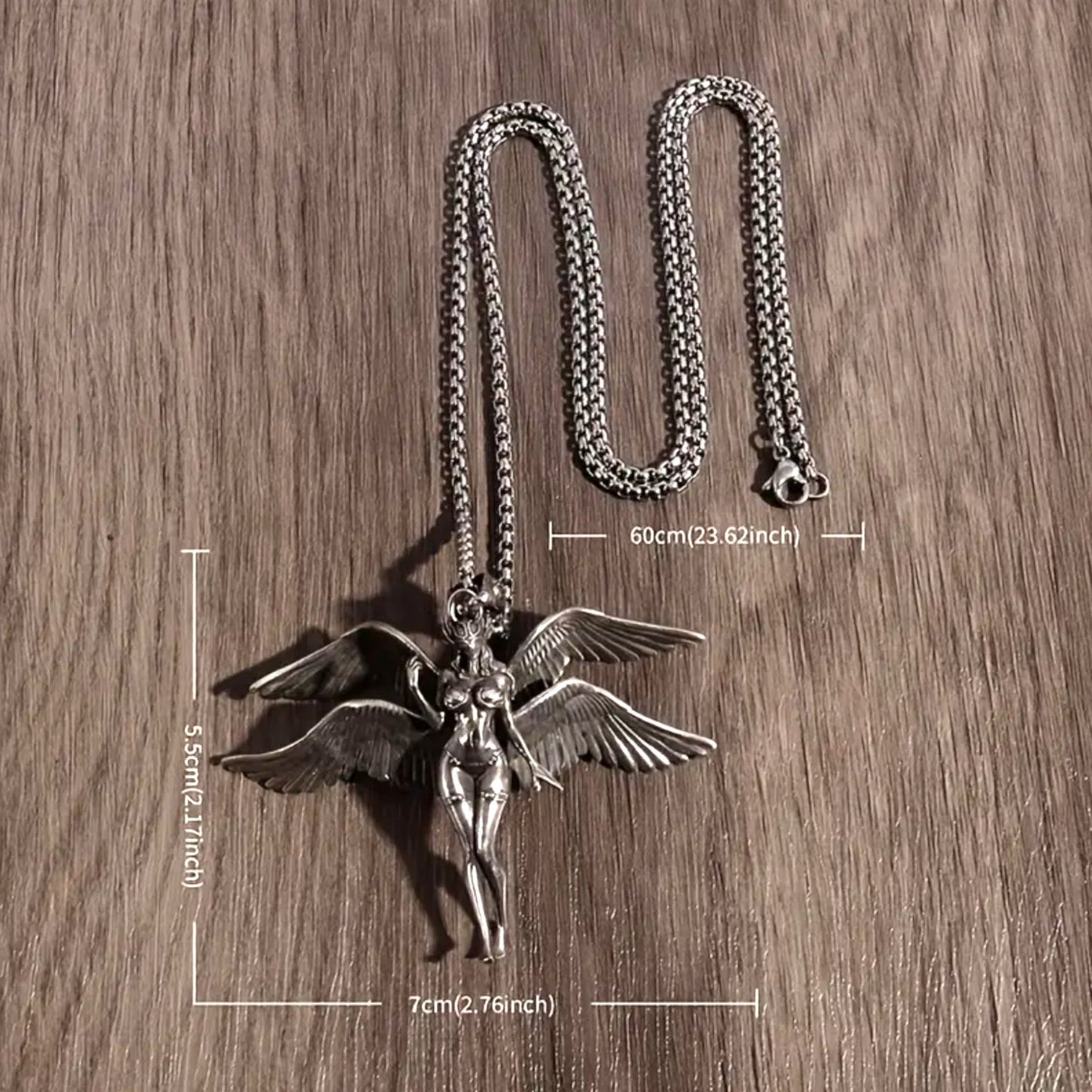 Exclusieve Elegante Angel Ketting 7cmx5,5cm