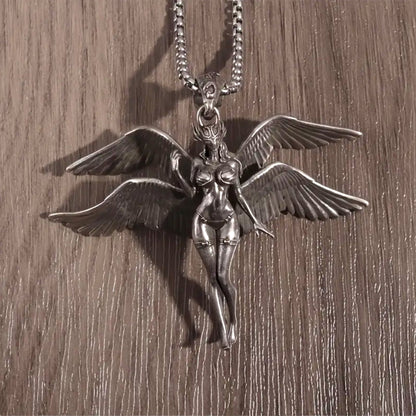 Exclusive Elegant Angel Necklace 7cmx5.5cm