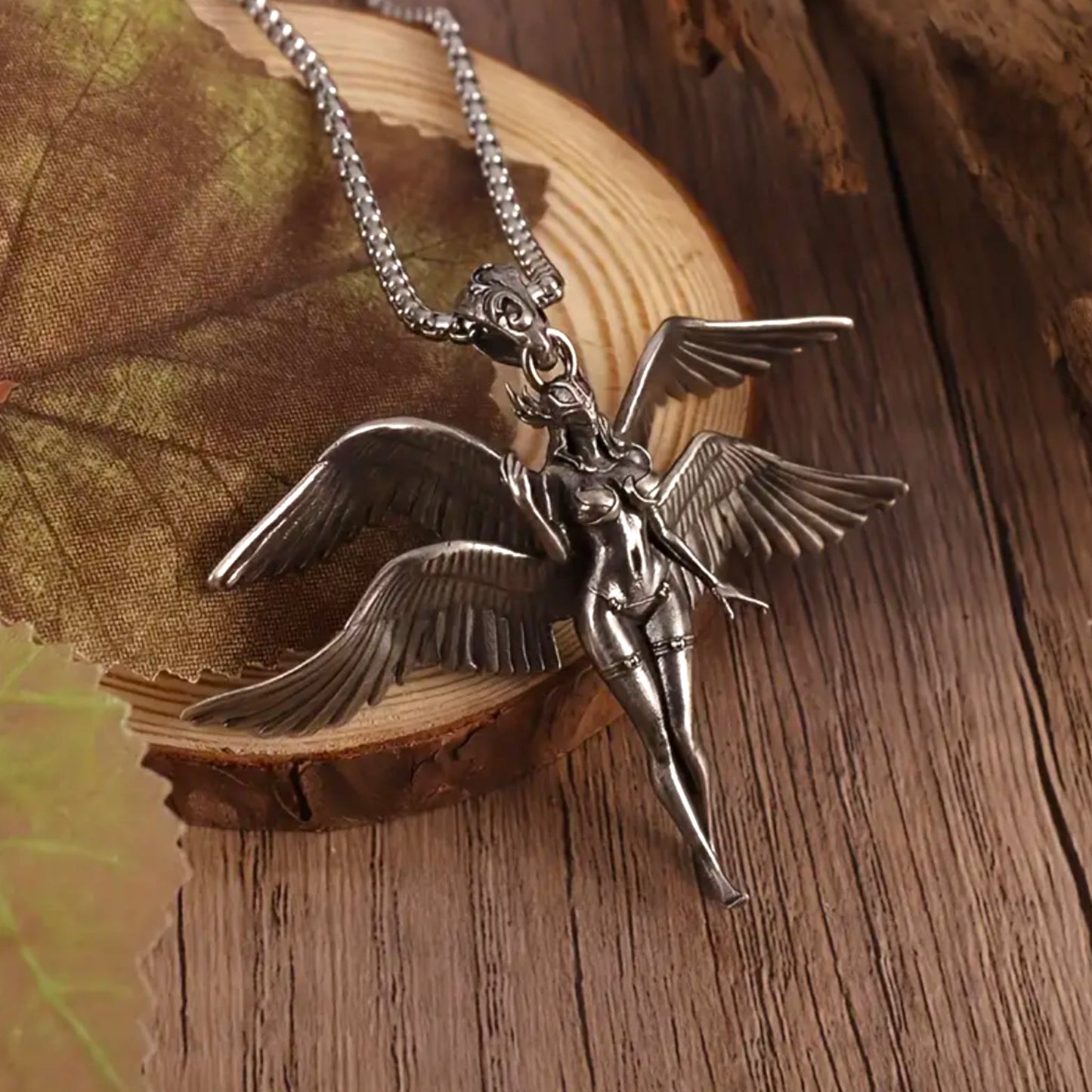 Exclusive Elegant Angel Necklace 7cmx5.5cm