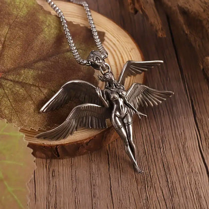 Exclusieve Elegante Angel Ketting 7cmx5,5cm