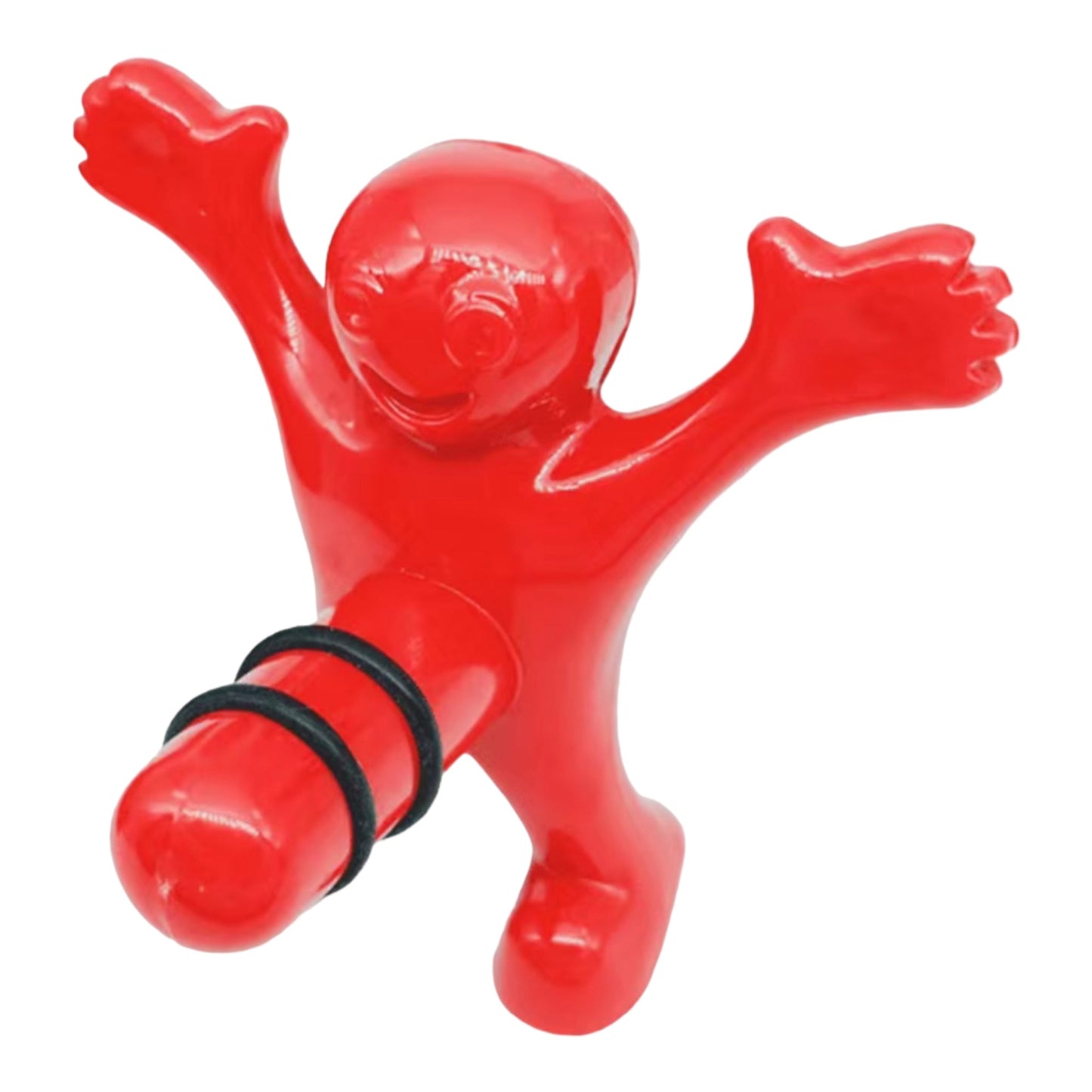 Man with Penis as Bottle Opener - 3 Models in Red