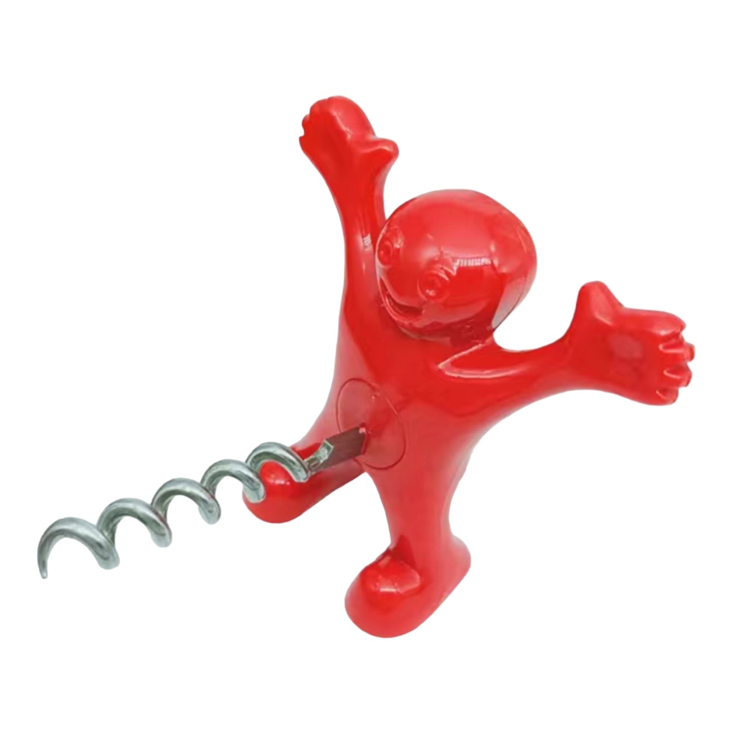 Man with Penis as Bottle Opener - 3 Models in Red