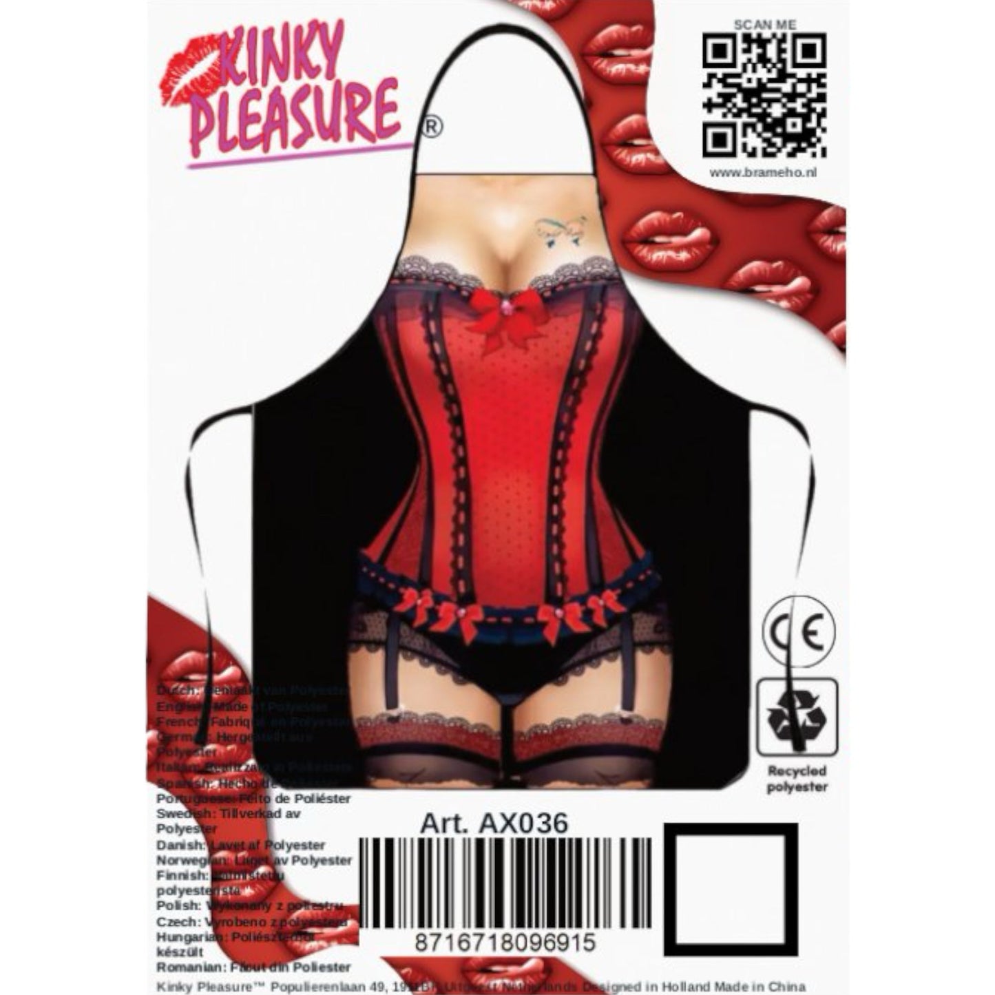 Apron Sexy Stripper Girl 