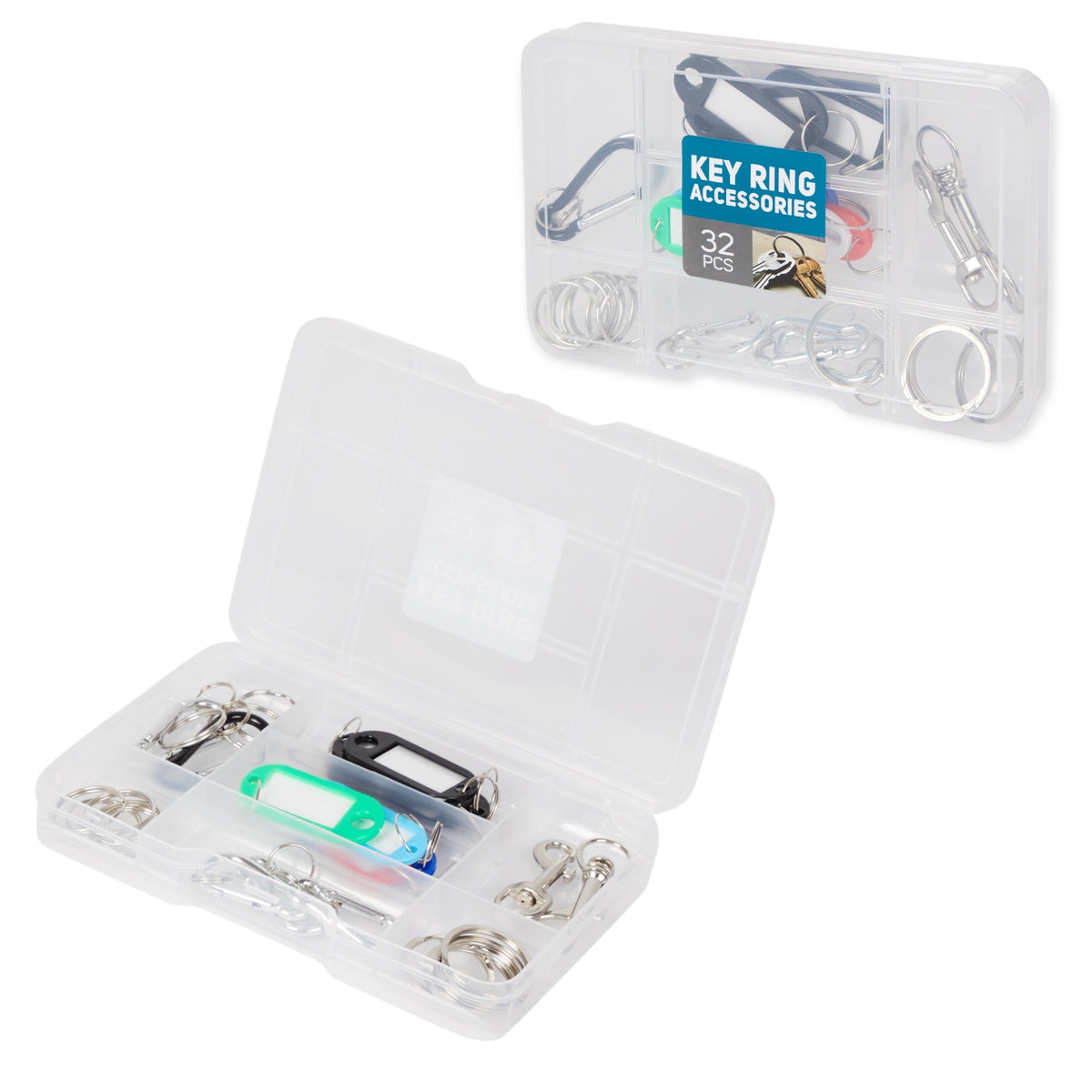 Sleutelhanger Accessoires Set - 32 onderdelen
